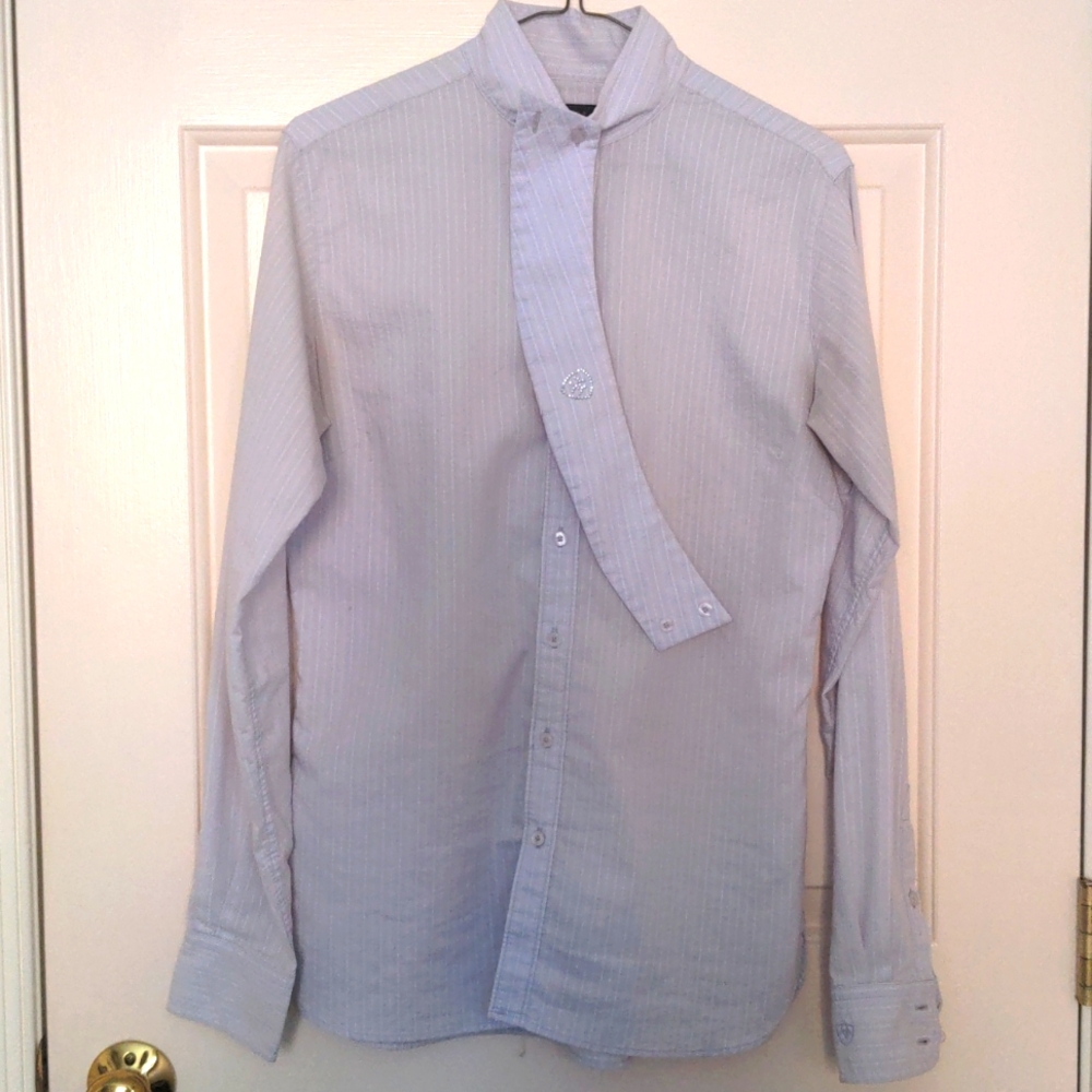 Equestrian Show Shirt w/ Matching Choker